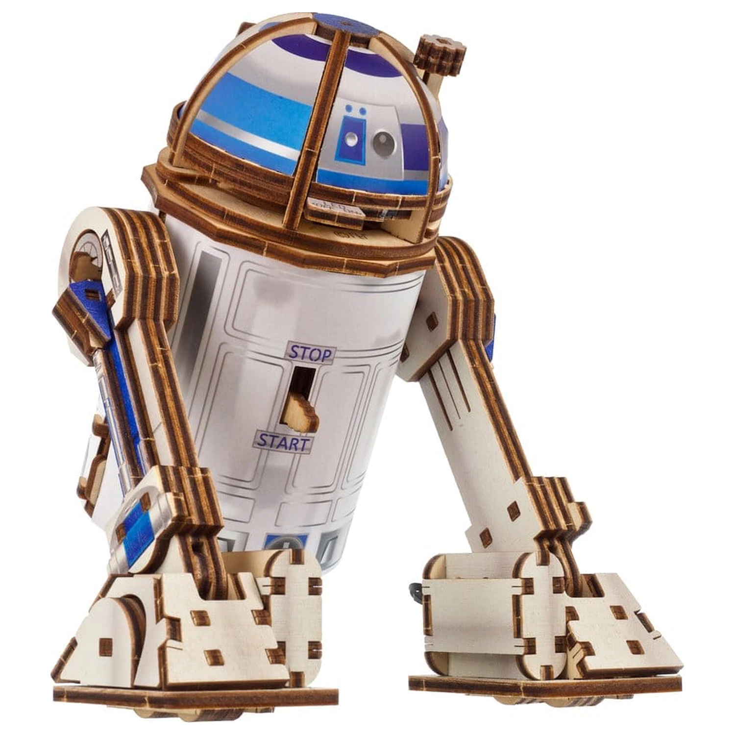 Star Wars 3D Dřevěné Puzzle R2-D2 fotografii produktu