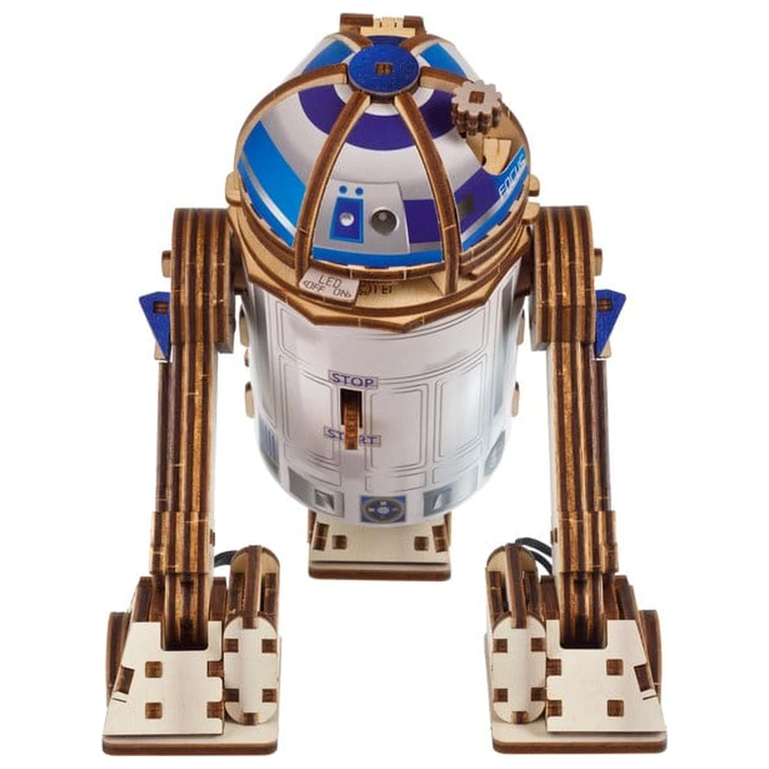 Star Wars 3D Dřevěné Puzzle R2-D2 fotografii produktu
