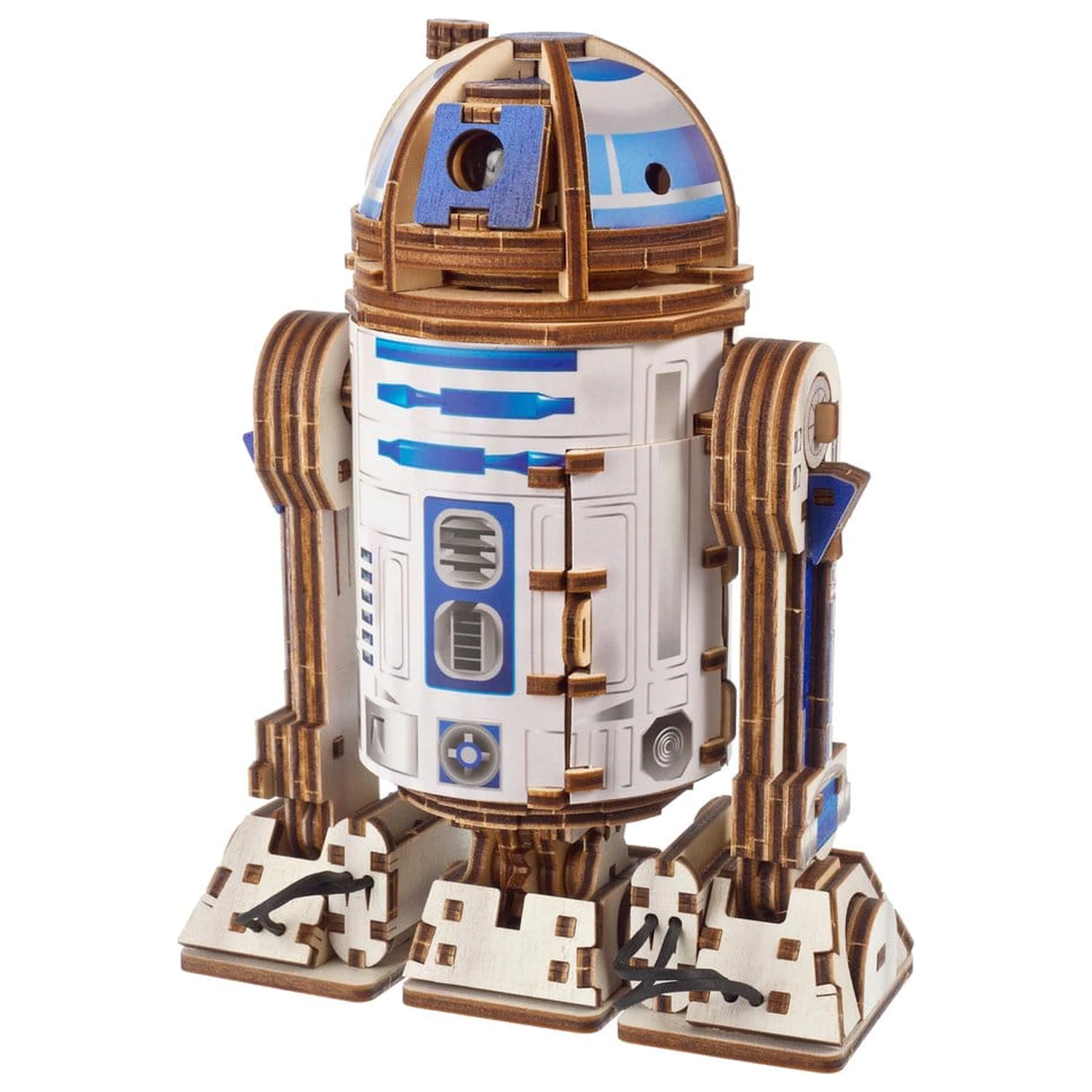 Star Wars 3D Dřevěné Puzzle R2-D2 fotografii produktu