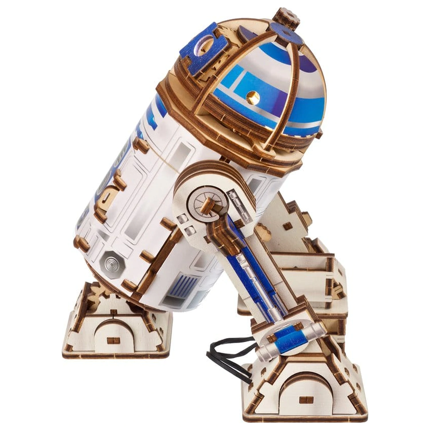 Star Wars 3D Dřevěné Puzzle R2-D2 fotografii produktu