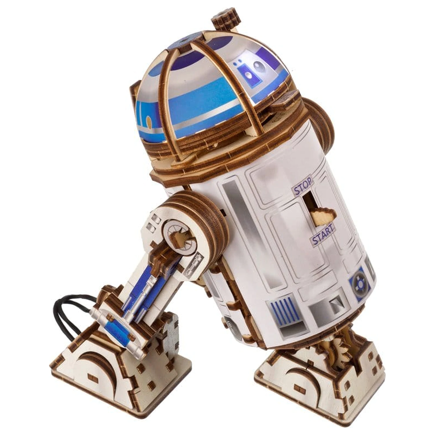 Star Wars 3D Dřevěné Puzzle R2-D2 fotografii produktu