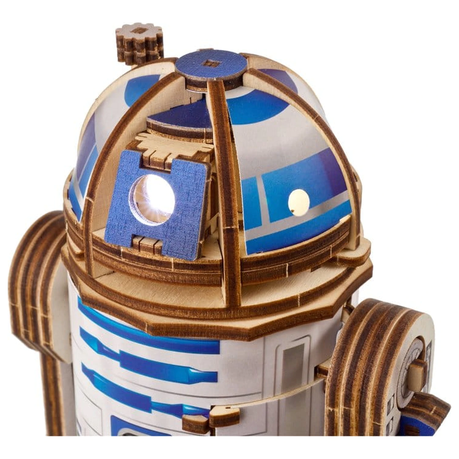 Star Wars 3D Dřevěné Puzzle R2-D2 fotografii produktu