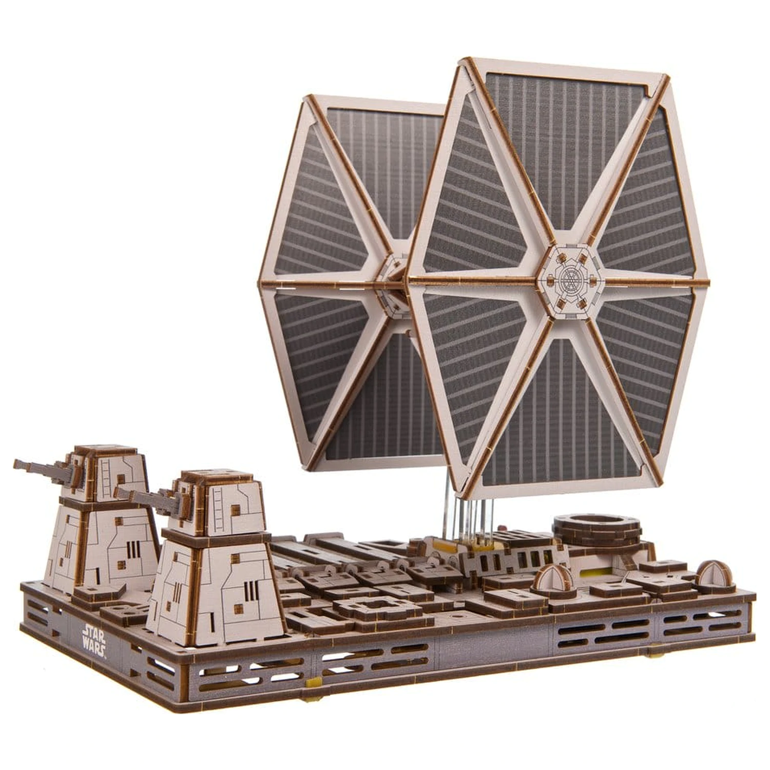 Star Wars 3D Dřevěné Puzzle TIE Fighter fotografii produktu
