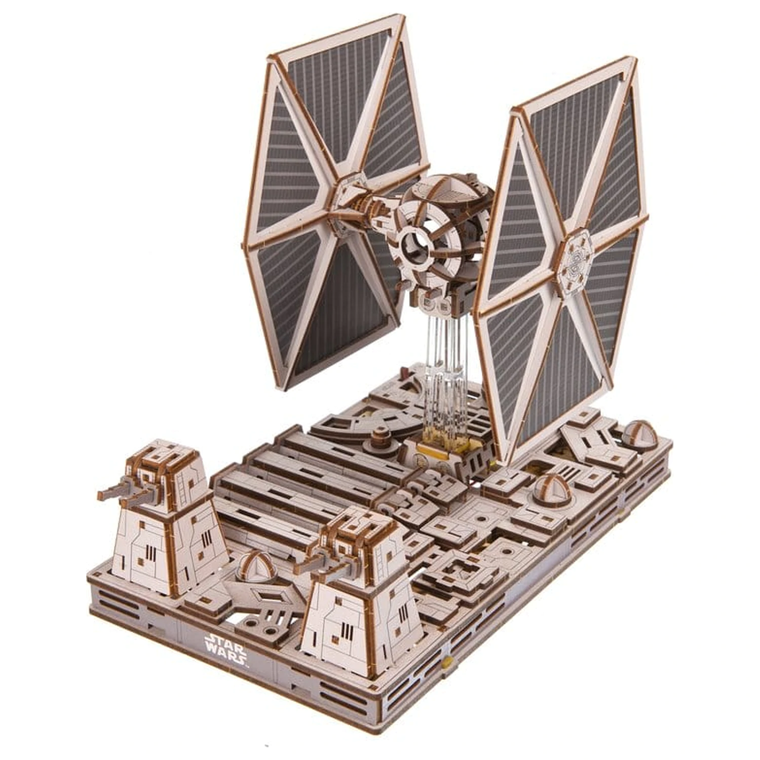 Star Wars 3D Dřevěné Puzzle TIE Fighter fotografii produktu