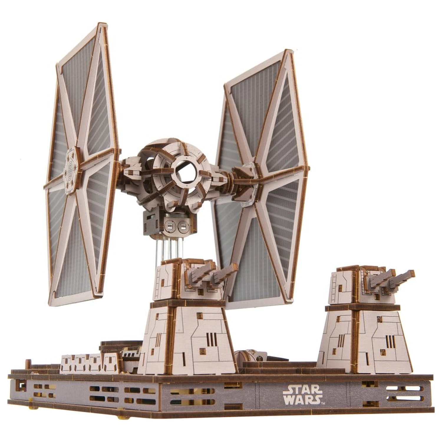 Star Wars 3D Dřevěné Puzzle TIE Fighter fotografii produktu