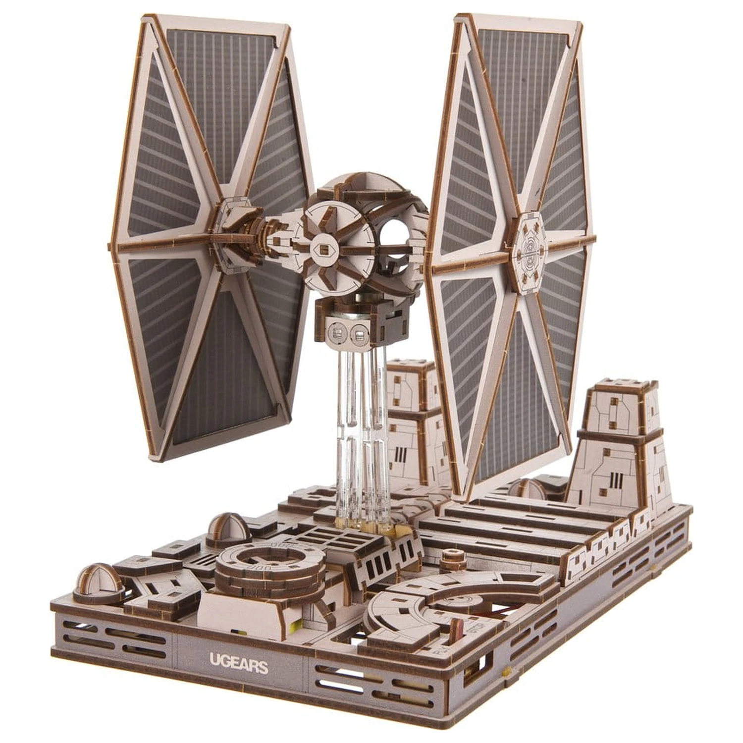 Star Wars 3D Dřevěné Puzzle TIE Fighter fotografii produktu
