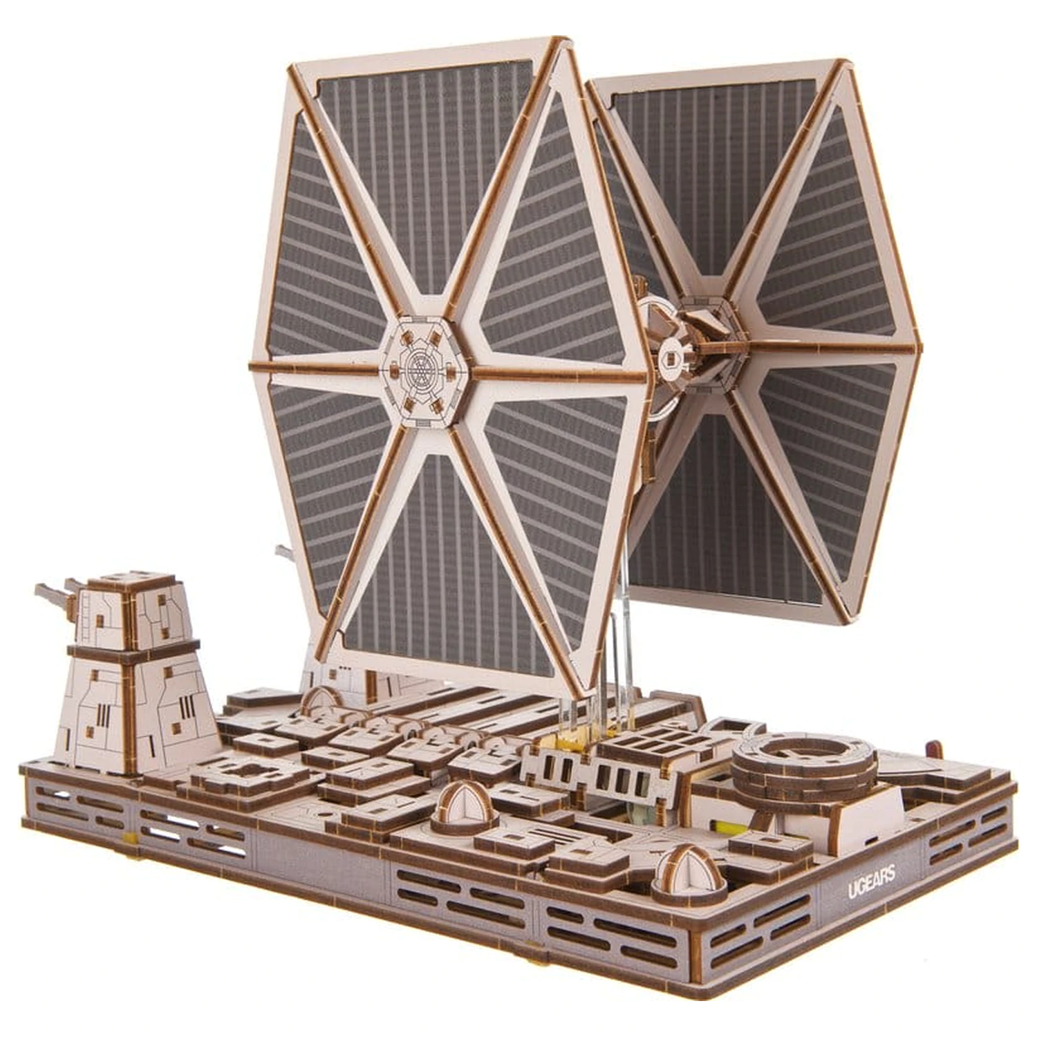 Star Wars 3D Dřevěné Puzzle TIE Fighter fotografii produktu