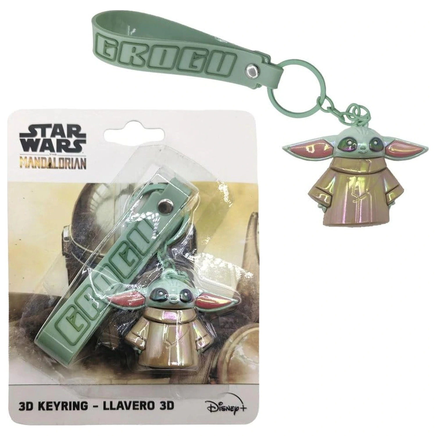 Star Wars 3D Klíčenka The Mandalorian Grogu fotografii produktu