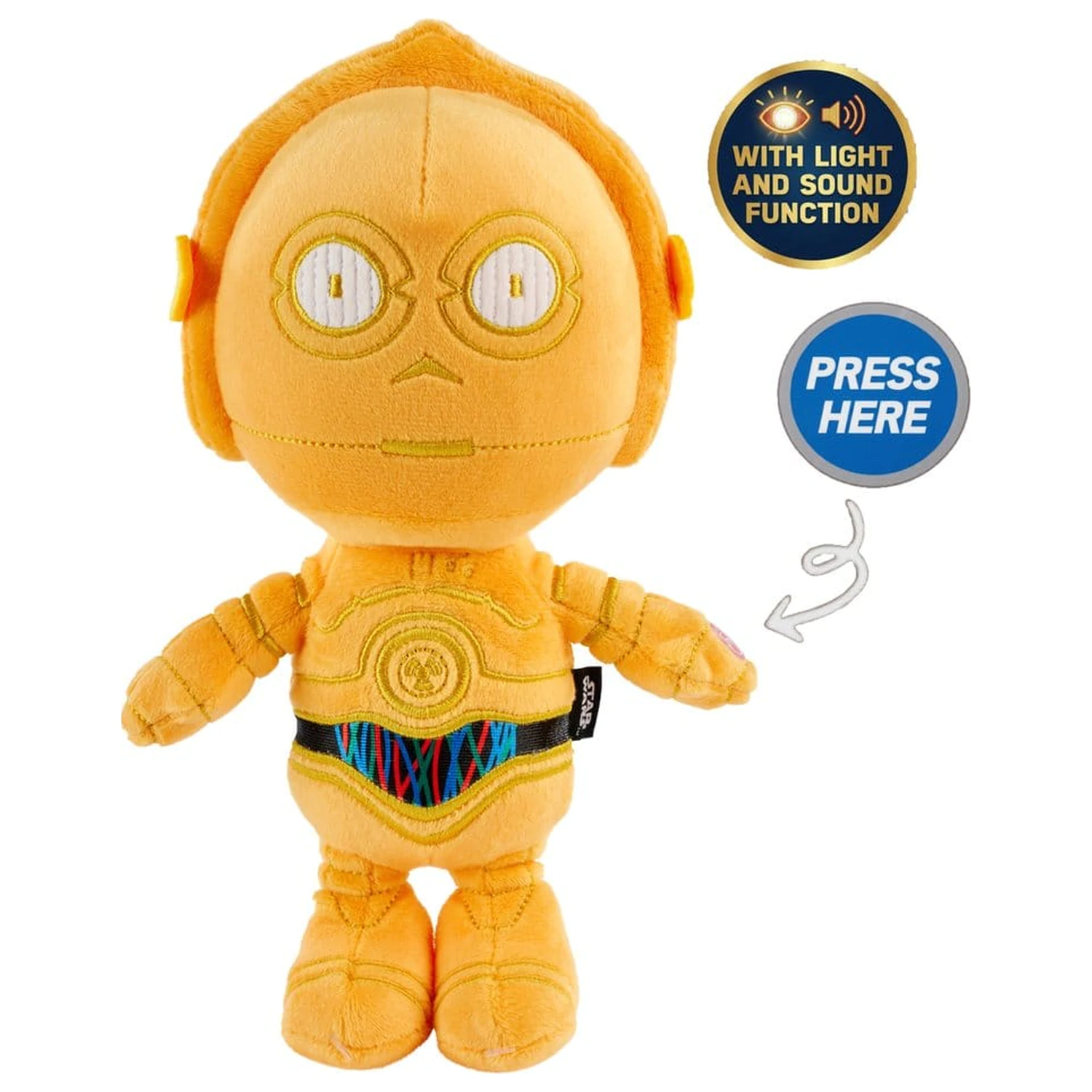 Star Wars 50. plyšová figurka C-3PO 25 cm fotografii produktu