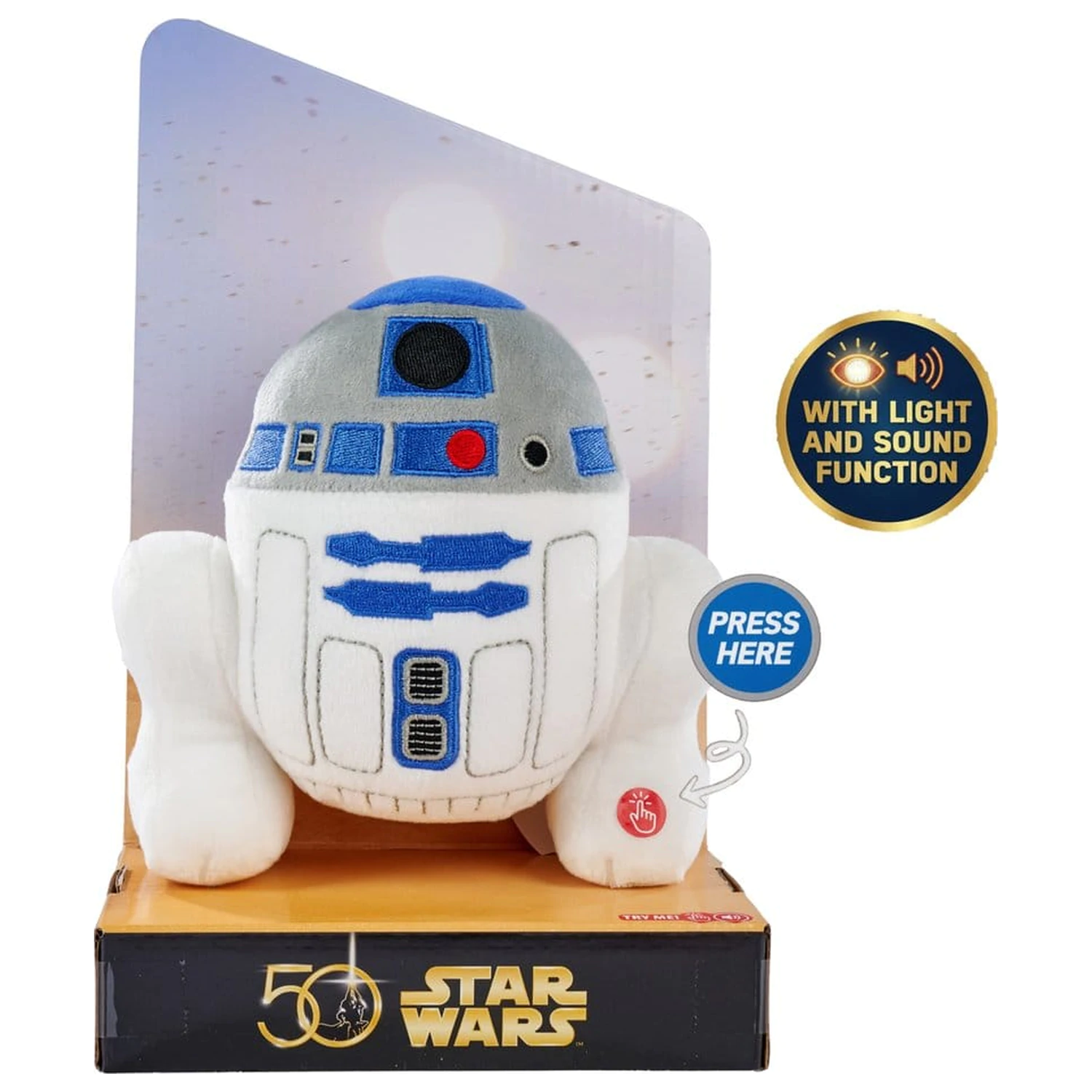 Star Wars 50th plyšová figurka R2-D2 16 cm fotografii produktu