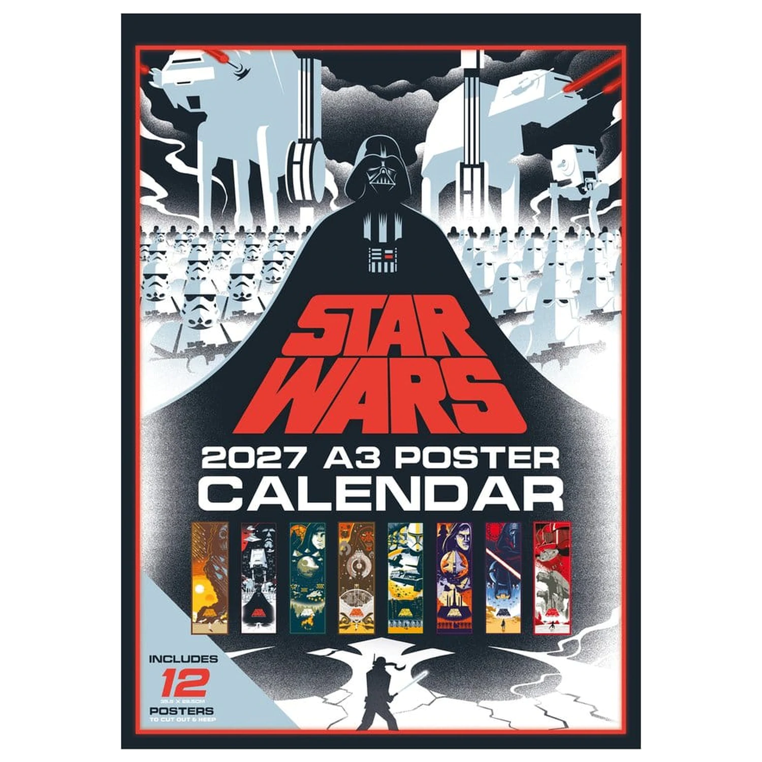 Star Wars Kalendář A3 Plakát 2027 fotografii produktu