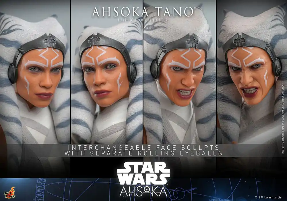 Star Wars: Ahsoka akční figurka 1/6 Ahsoka Tano 28 cm fotografii produktu