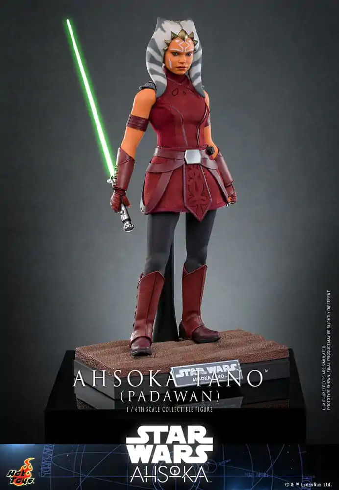 Star Wars: Ahsoka akční figurka 1/6 Ahsoka Tano (Padawan) 27 cm fotografii produktu
