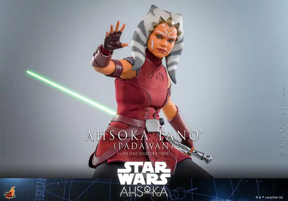 Star Wars: Ahsoka akční figurka 1/6 Ahsoka Tano (Padawan) 27 cm fotografii produktu