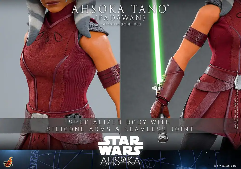 Star Wars: Ahsoka akční figurka 1/6 Ahsoka Tano (Padawan) 27 cm fotografii produktu