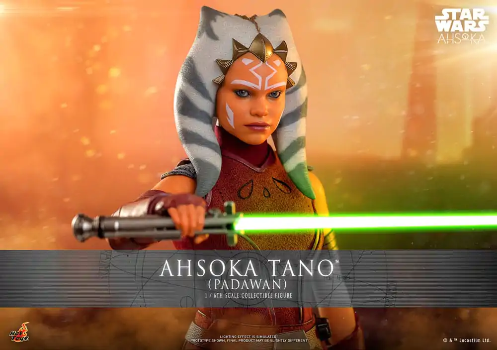 Star Wars: Ahsoka akční figurka 1/6 Ahsoka Tano (Padawan) 27 cm fotografii produktu