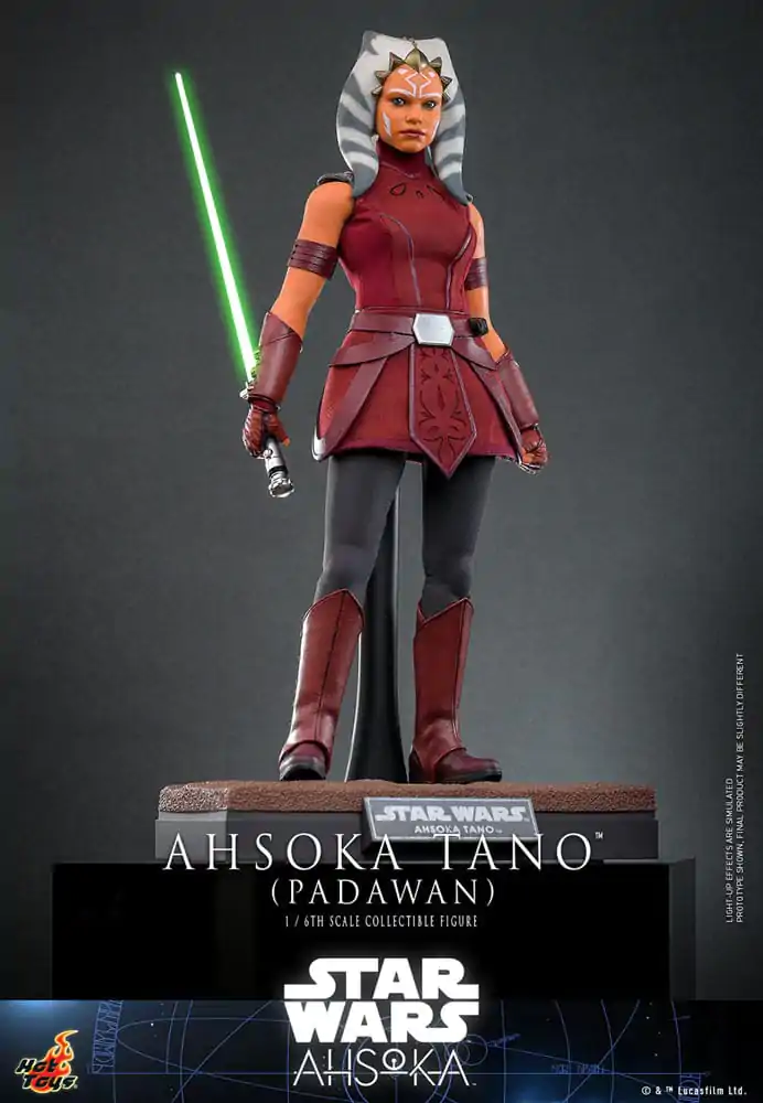 Star Wars: Ahsoka akční figurka 1/6 Ahsoka Tano (Padawan) 27 cm fotografii produktu