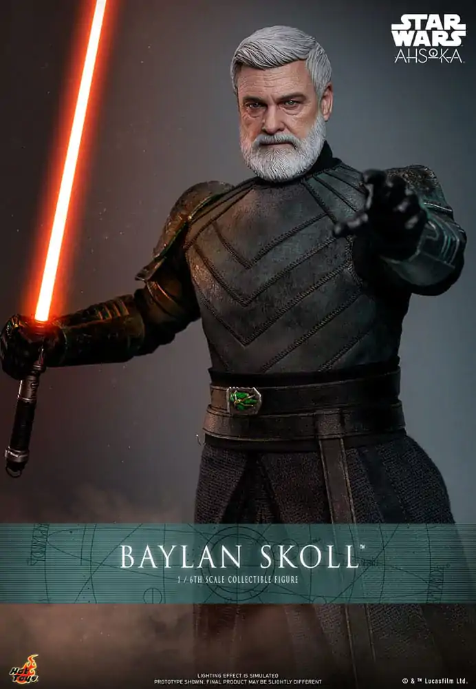 Star Wars: Ahsoka Akční figurka 1/6 Baylan Skoll 32 cm fotografii produktu
