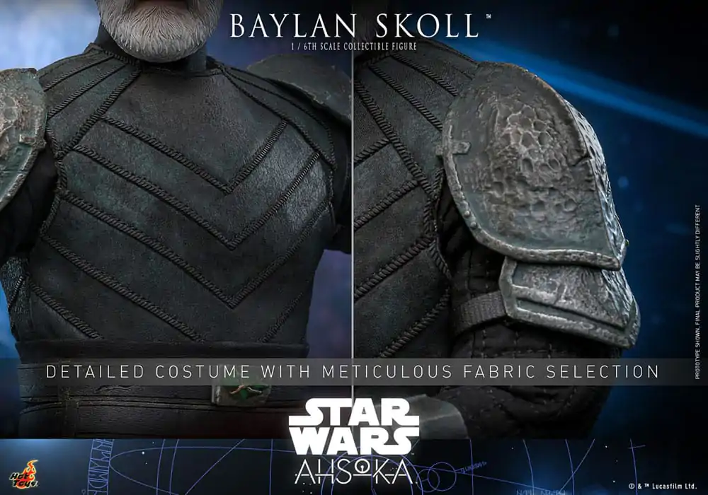 Star Wars: Ahsoka Akční figurka 1/6 Baylan Skoll 32 cm fotografii produktu
