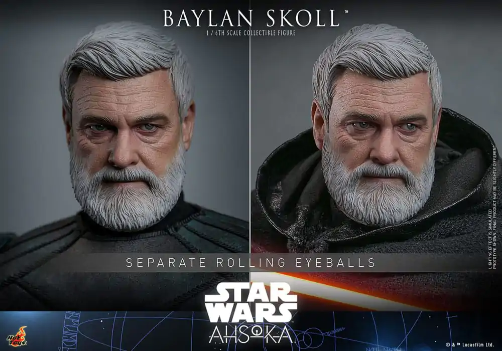 Star Wars: Ahsoka Akční figurka 1/6 Baylan Skoll 32 cm fotografii produktu