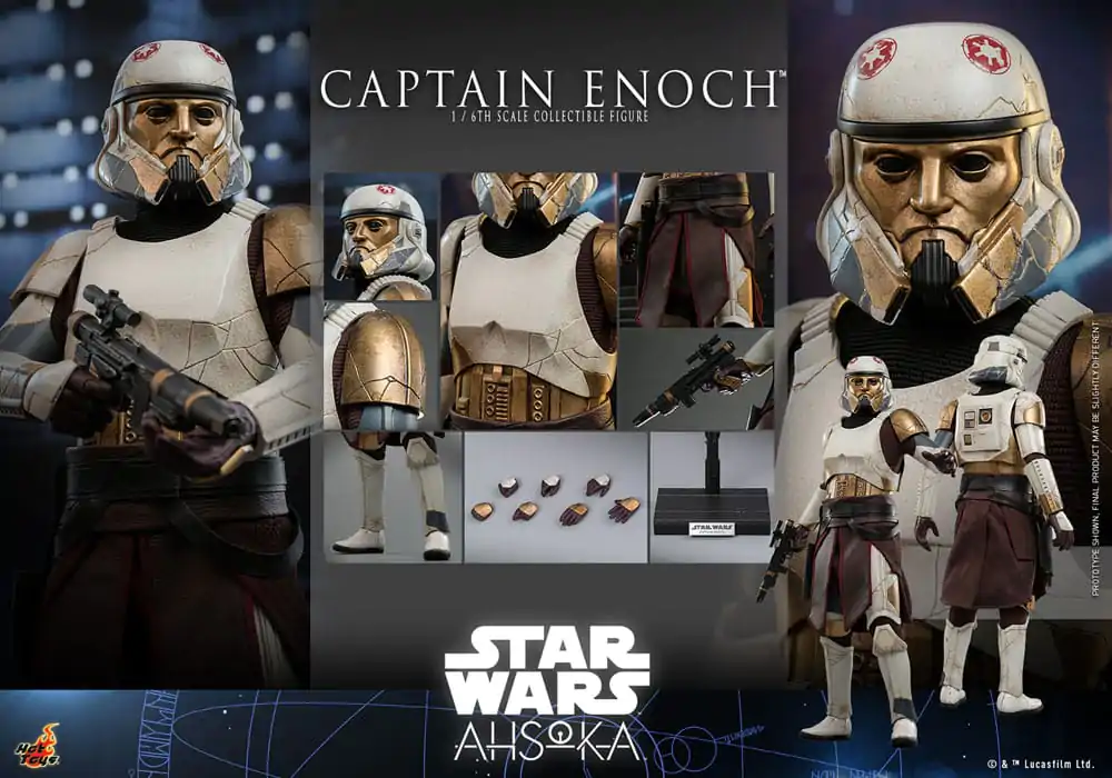 Star Wars: Ahsoka Action Figure 1/6 Captain Enoch 30 cm Akční figurka fotografii produktu