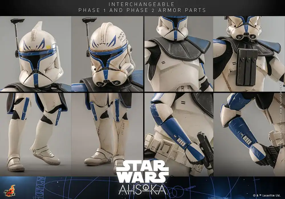 Star Wars: Ahsoka akční figurka 1/6 Captain Rex 30 cm fotografii produktu