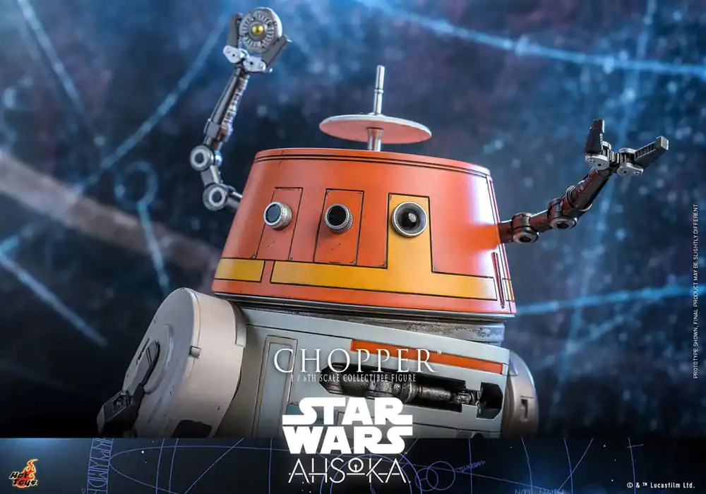 Star Wars: Ahsoka akční figurka 1/6 Chopper 18 cm fotografii produktu