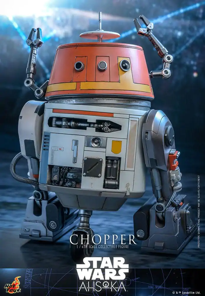 Star Wars: Ahsoka akční figurka 1/6 Chopper 18 cm fotografii produktu