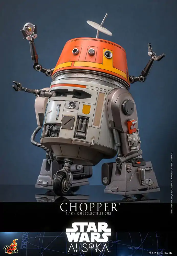 Star Wars: Ahsoka akční figurka 1/6 Chopper 18 cm fotografii produktu