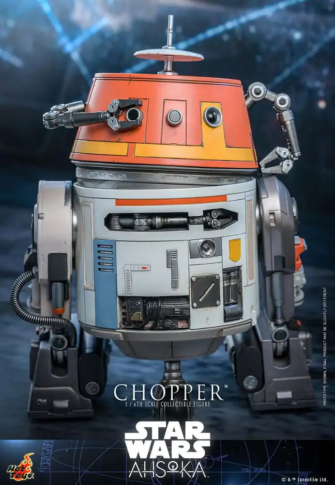 Star Wars: Ahsoka akční figurka 1/6 Chopper 18 cm fotografii produktu