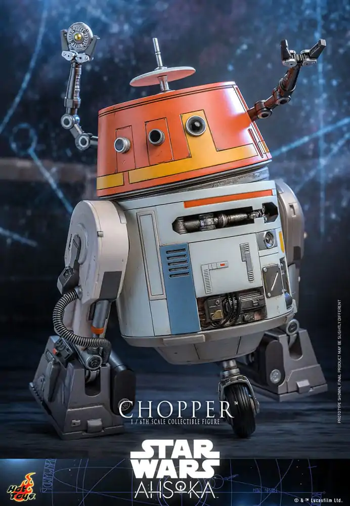 Star Wars: Ahsoka akční figurka 1/6 Chopper 18 cm fotografii produktu