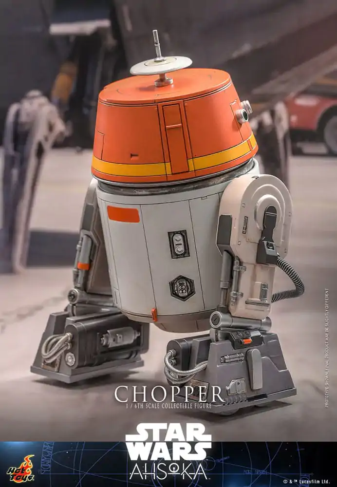 Star Wars: Ahsoka akční figurka 1/6 Chopper 18 cm fotografii produktu