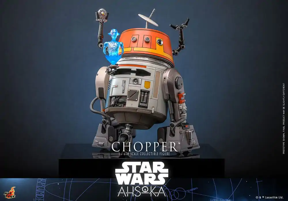 Star Wars: Ahsoka akční figurka 1/6 Chopper 18 cm fotografii produktu