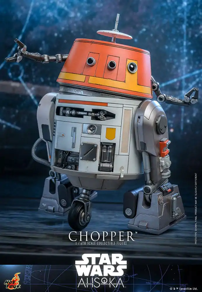 Star Wars: Ahsoka akční figurka 1/6 Chopper 18 cm fotografii produktu