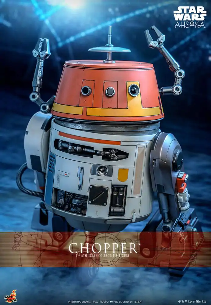 Star Wars: Ahsoka akční figurka 1/6 Chopper 18 cm fotografii produktu