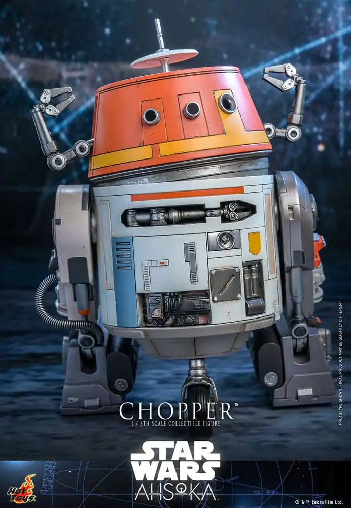 Star Wars: Ahsoka akční figurka 1/6 Chopper 18 cm fotografii produktu