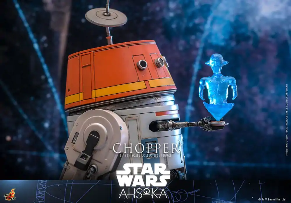 Star Wars: Ahsoka akční figurka 1/6 Chopper 18 cm fotografii produktu
