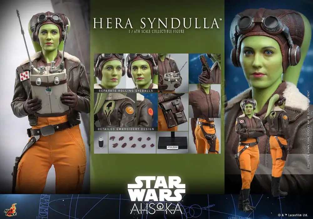 Star Wars: Ahsoka Akční figurka 1/6 Hera Syndulla 28 cm fotografii produktu