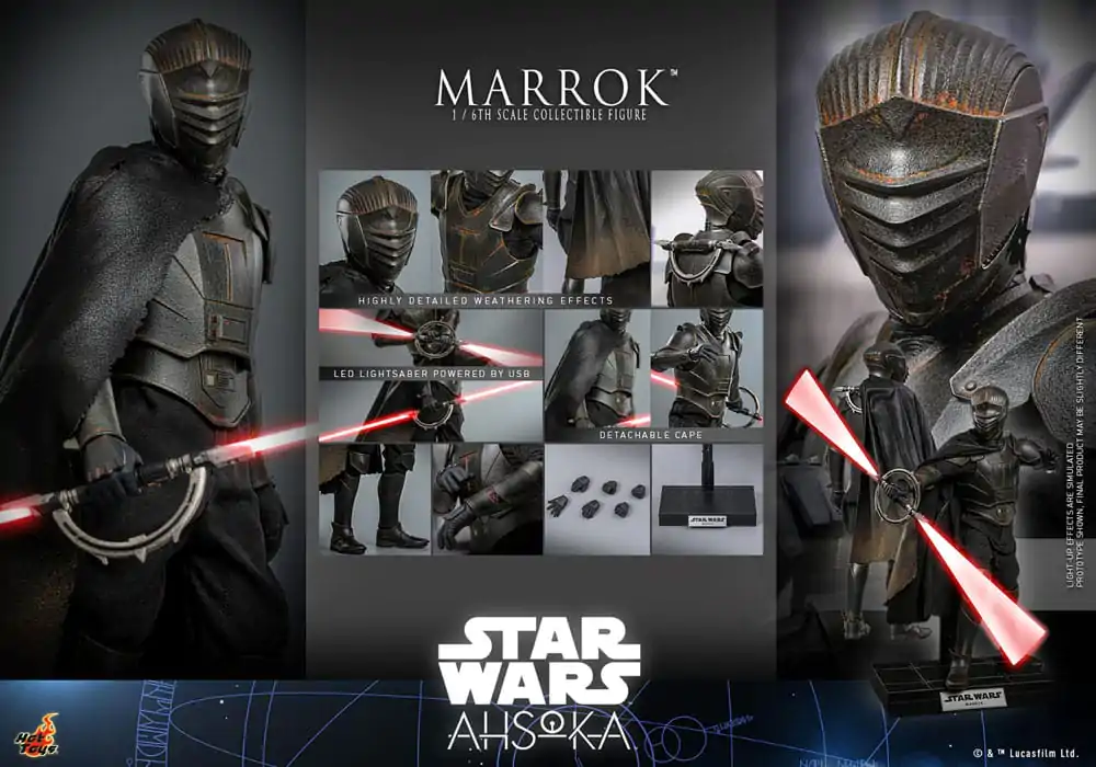 Star Wars: Ahsoka akční figurka 1/6 Marrok 31 cm fotografii produktu