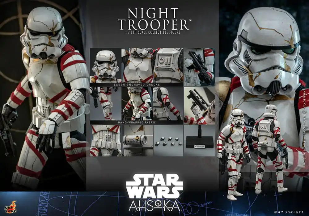 Star Wars: Ahsoka Akční figurka 1/6 Night Trooper 31 cm fotografii produktu