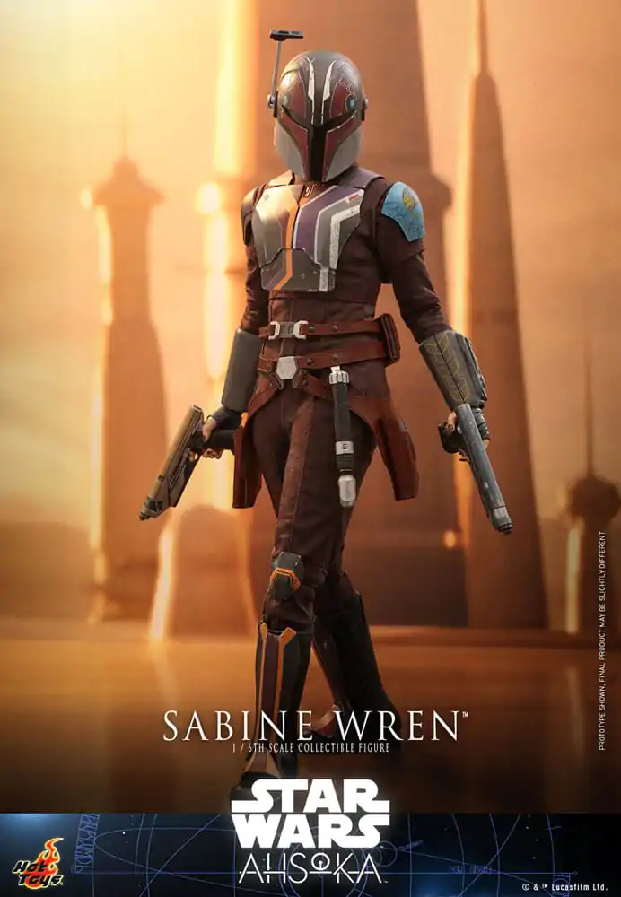 Star Wars: Ahsoka akční figurka 1/6 Sabine Wren 28 cm fotografii produktu