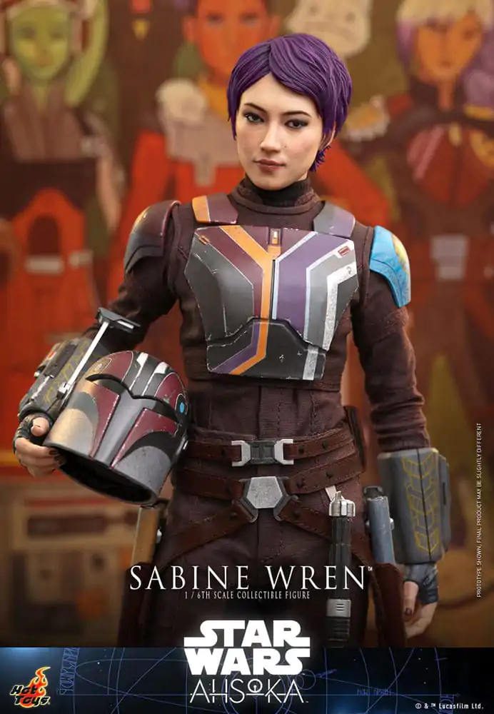 Star Wars: Ahsoka akční figurka 1/6 Sabine Wren 28 cm fotografii produktu