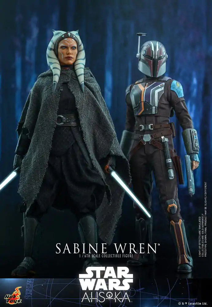 Star Wars: Ahsoka akční figurka 1/6 Sabine Wren 28 cm fotografii produktu