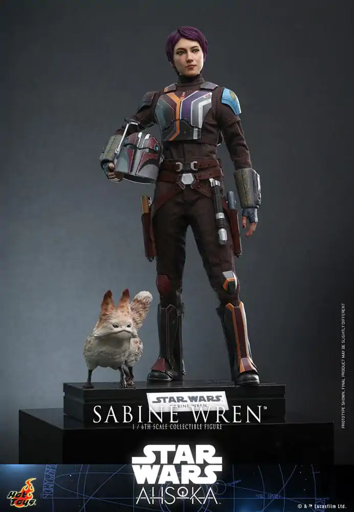 Star Wars: Ahsoka akční figurka 1/6 Sabine Wren 28 cm fotografii produktu