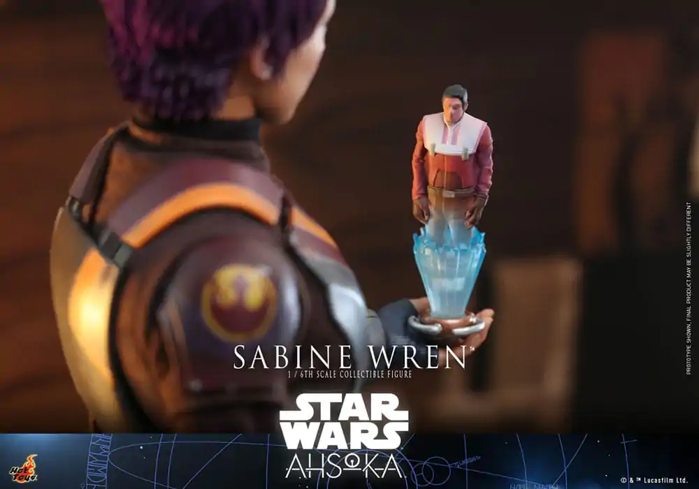 Star Wars: Ahsoka akční figurka 1/6 Sabine Wren 28 cm fotografii produktu