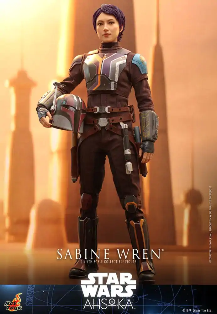 Star Wars: Ahsoka akční figurka 1/6 Sabine Wren 28 cm fotografii produktu
