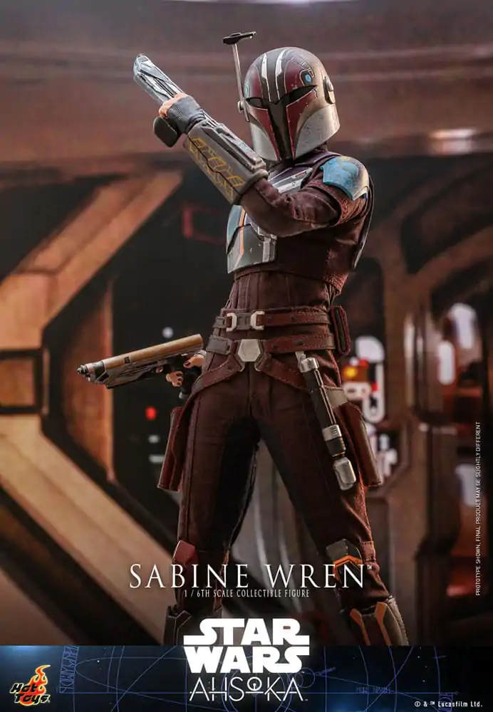 Star Wars: Ahsoka akční figurka 1/6 Sabine Wren 28 cm fotografii produktu