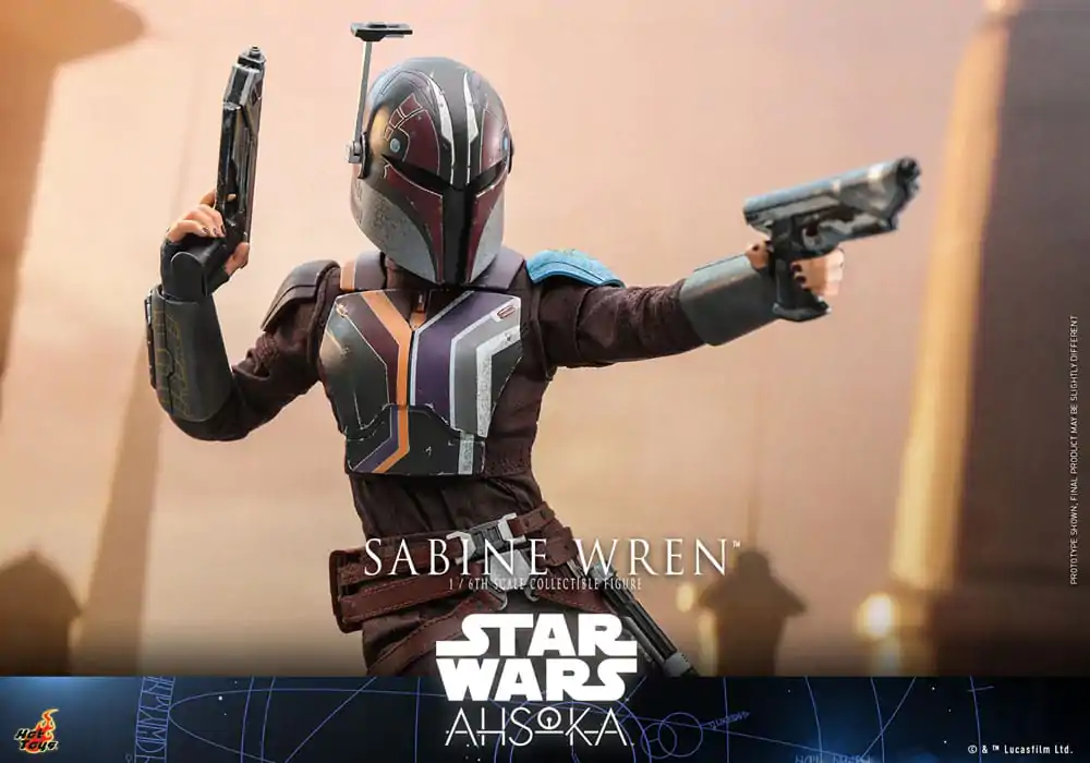 Star Wars: Ahsoka akční figurka 1/6 Sabine Wren 28 cm fotografii produktu