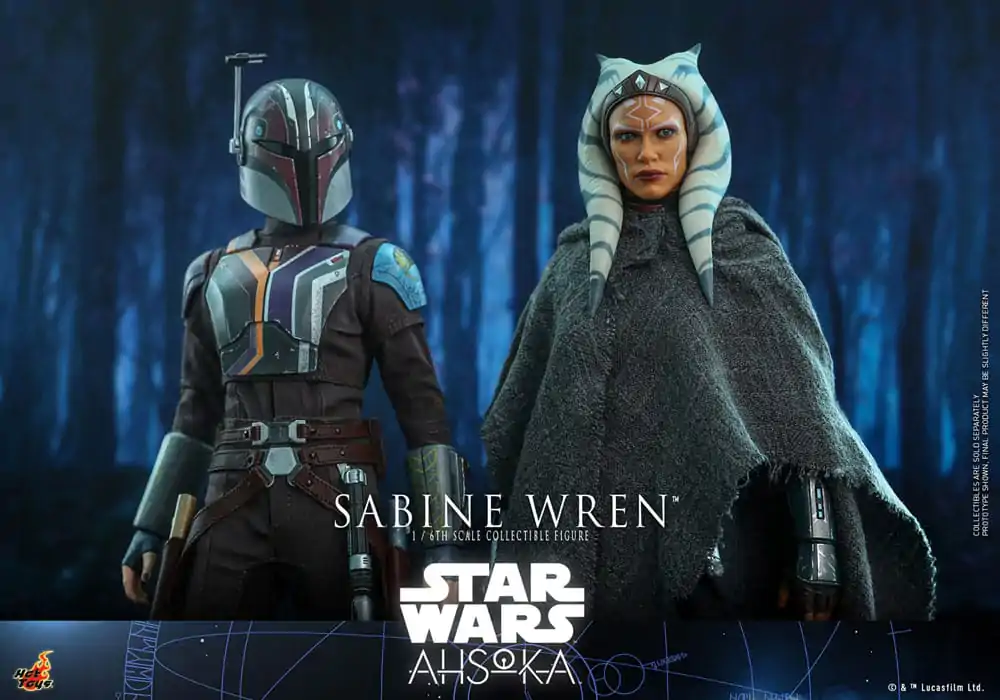 Star Wars: Ahsoka akční figurka 1/6 Sabine Wren 28 cm fotografii produktu