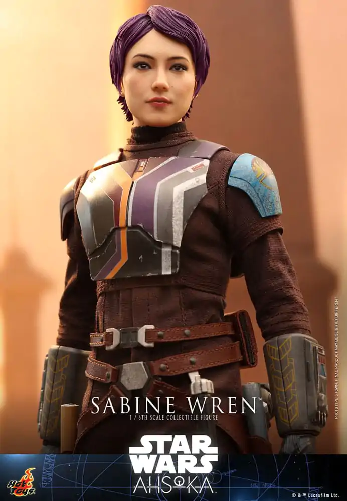 Star Wars: Ahsoka akční figurka 1/6 Sabine Wren 28 cm fotografii produktu